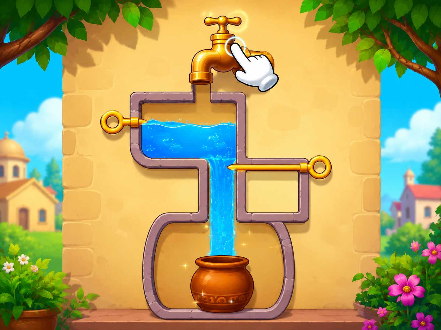 Fill the water