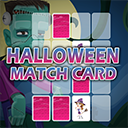 Halloween match card