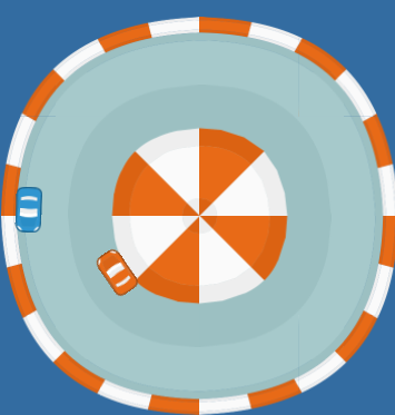 Mini road crash